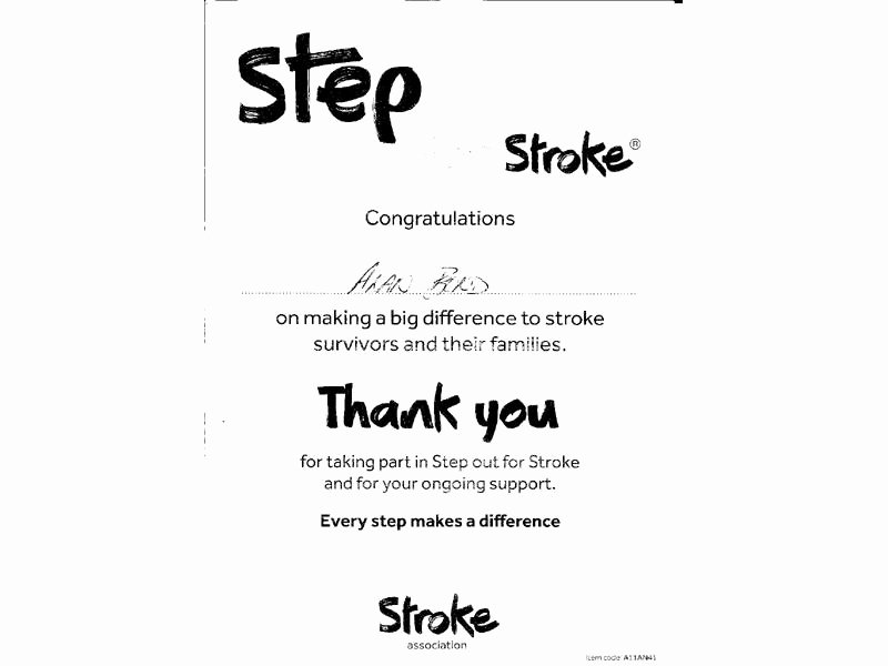 12 Step Meeting attendance Sheet Awesome Step Out for Stroke Week Rotary Club Of southport Links