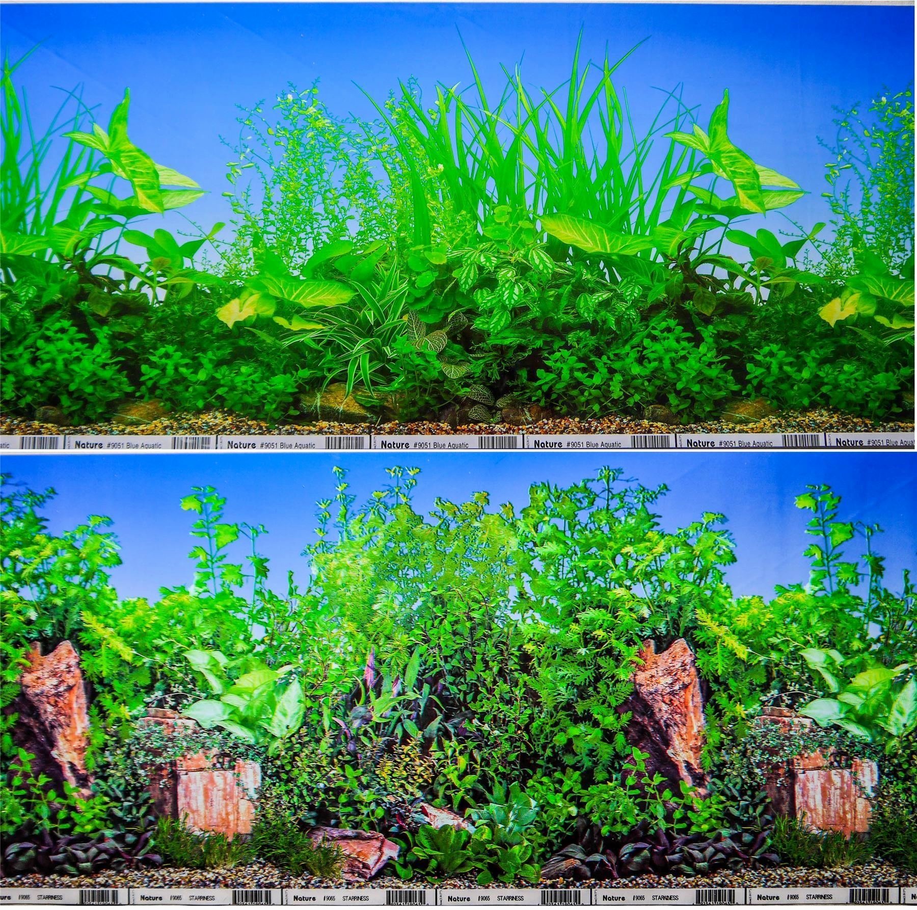 20 Gallon Aquarium Background Luxury 12&quot; Double Sided Aquarium Background Backdrop Fish Tank