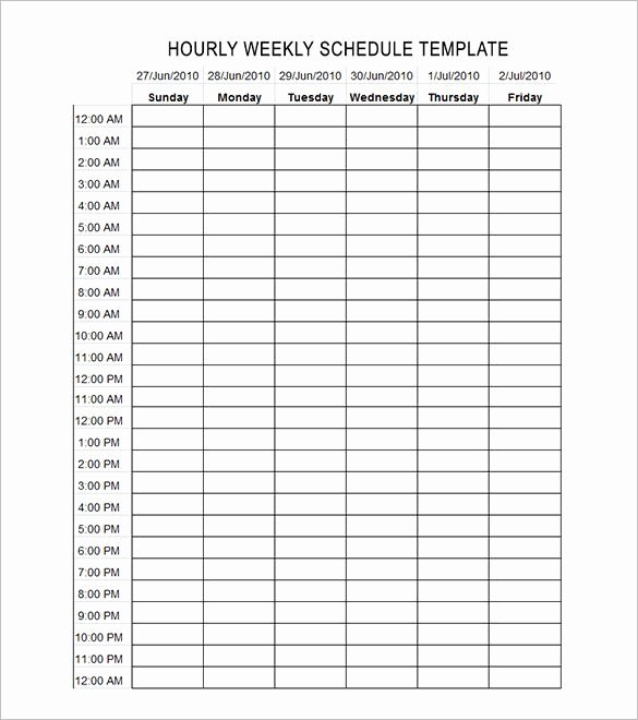 24 Hour Schedule Planner Fresh 24 Hours Schedule Template – 8 Free Word Excel Pdf
