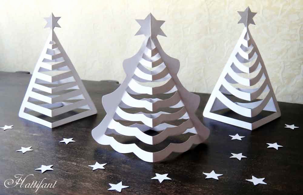 3d Christmas Tree Template Awesome 18 Awesome Diy Christmas Tree Crafts