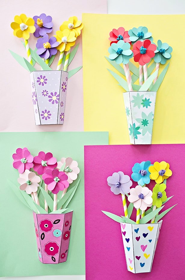 3d Paper Flower Template Fresh Hello Wonderful How to Make 3d Paper Flower Bouquets