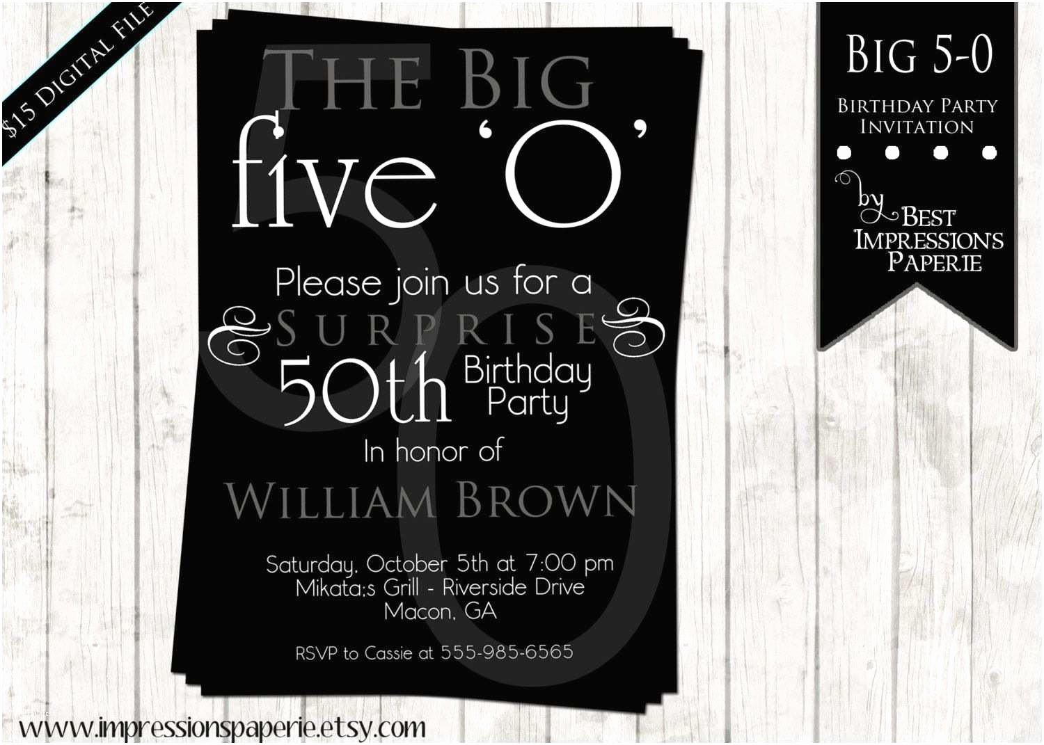 50th Birthday Invitation Wording Samples Fresh 50th Birthday Party Invitations for Her 50th Birthday