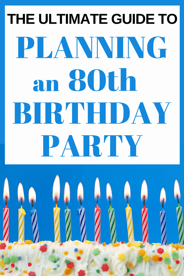 80th Birthday Party Program Inspirational How to Plan A Memorable 80th Birthday Party 80th