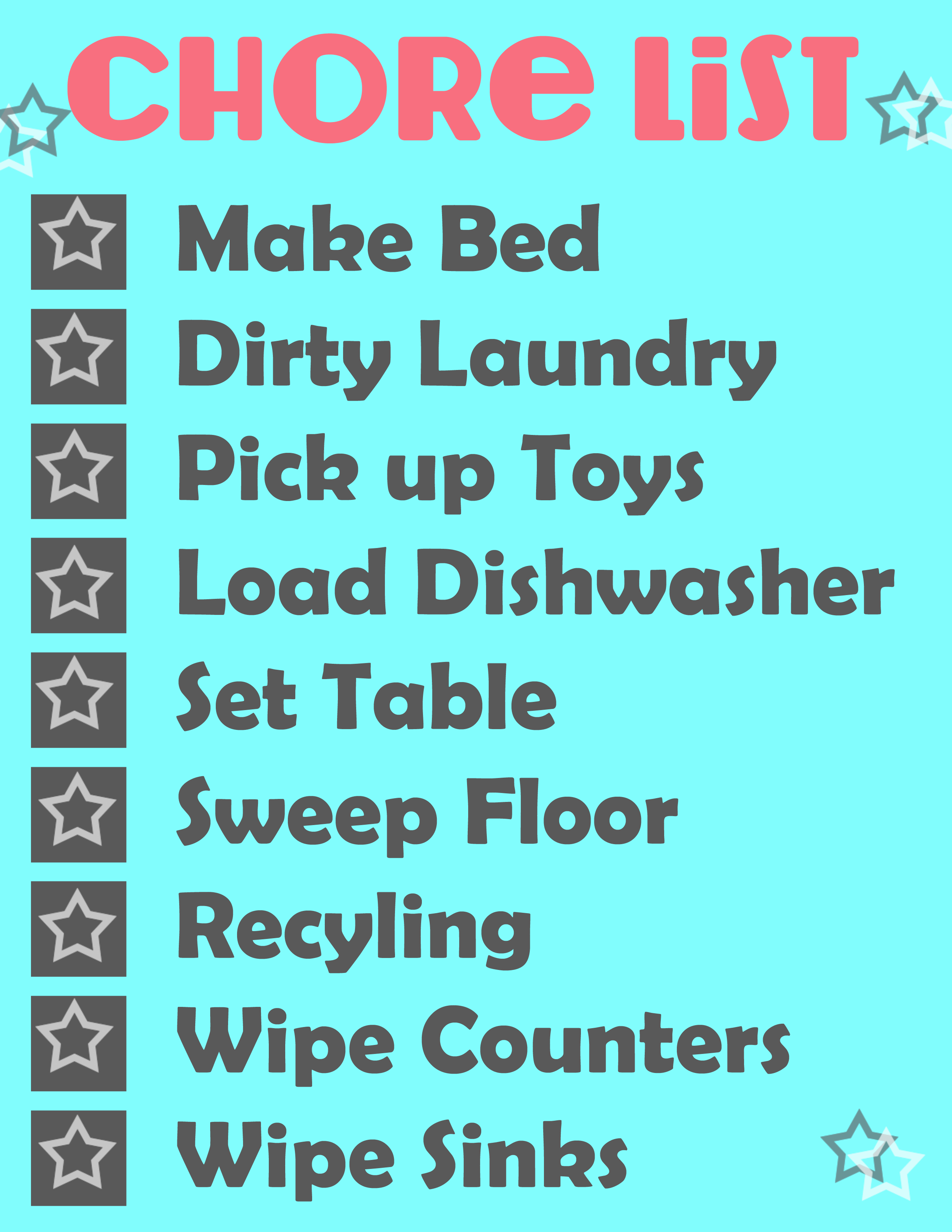 A List Of Chores Fresh 10 Chores Preschoolers Can Do Long Wait for isabella
