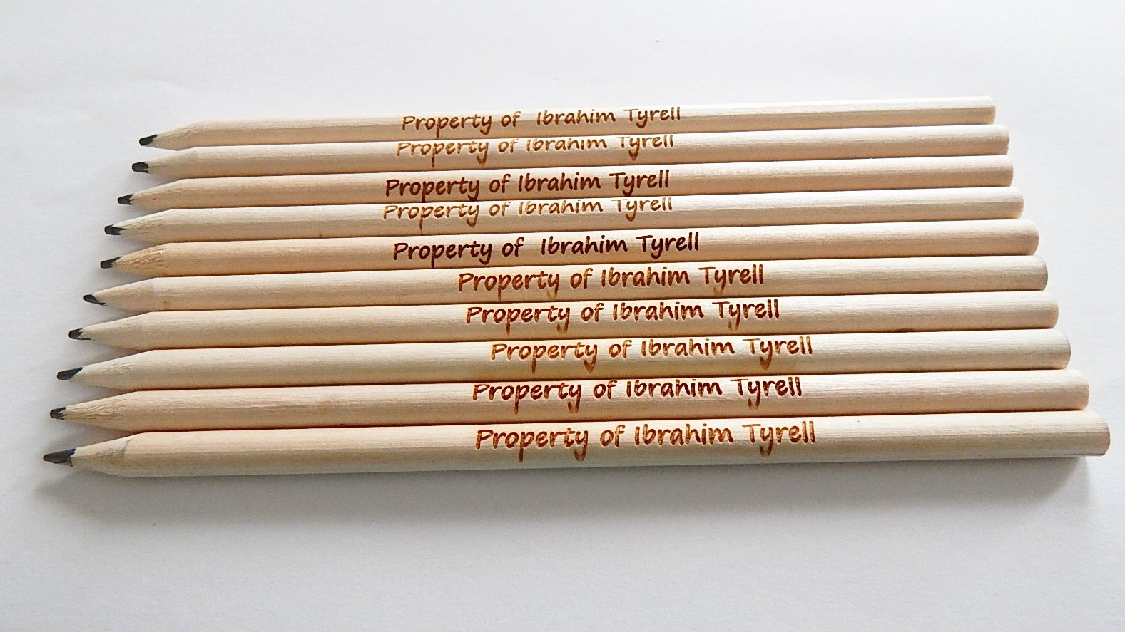 A Picture Of A Pencil Fresh Personalised Wooden Pencils