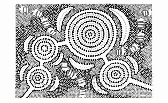Aboriginal Dot Painting Templates Lovely Aboriginal Dot Painting Colouring Pages