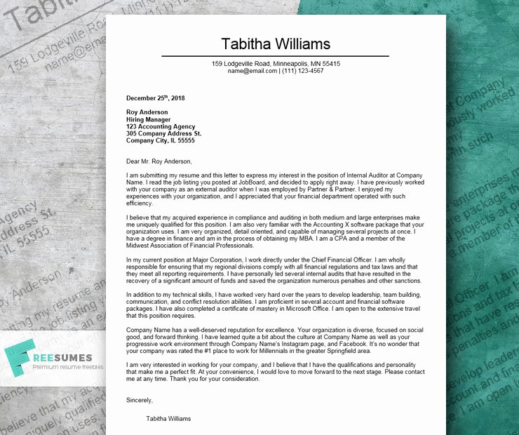Accounting Job Cover Letter Beautiful the 12 Best Cover Letter Examples to Nail Your Next Job
