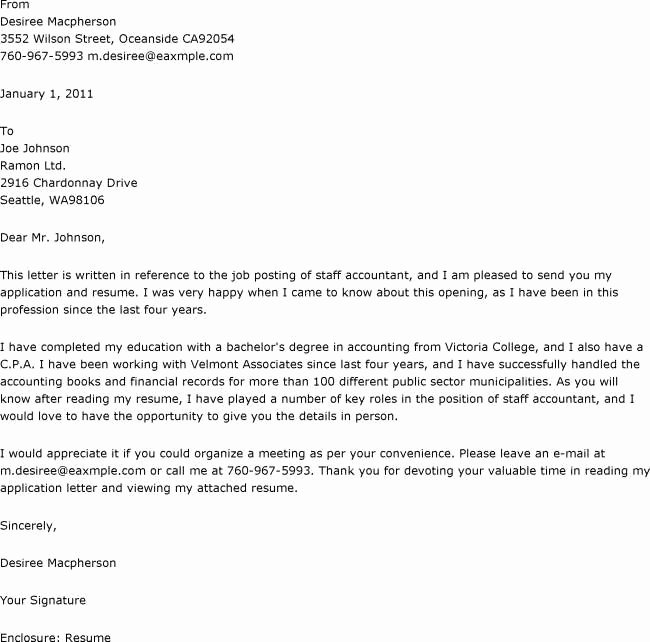 Accounting Job Cover Letter Best Of Accounting Cover Letter Slim Image