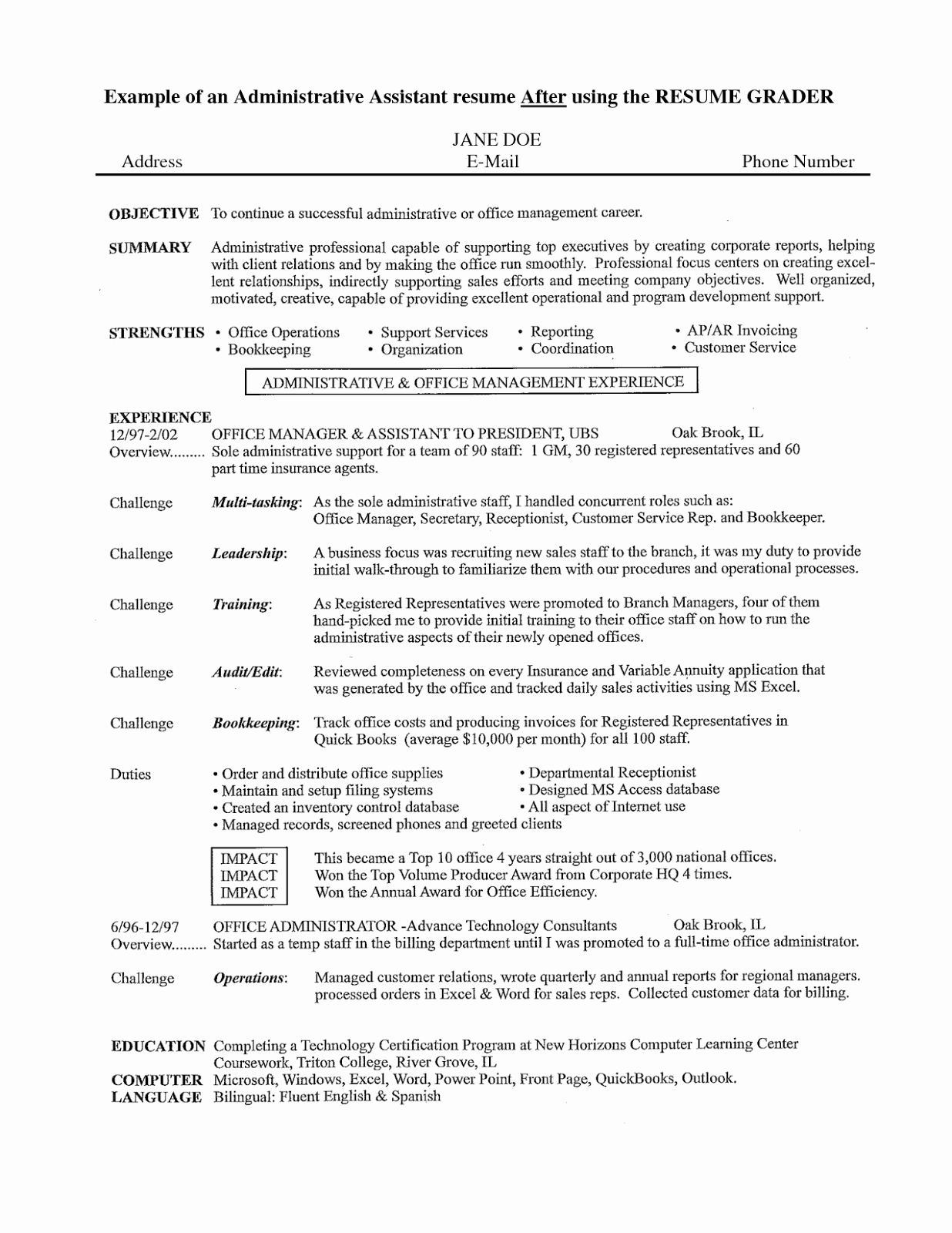 Administrative assistant Resume Objective Luxury Sample Objective Resume for Administrative assistant