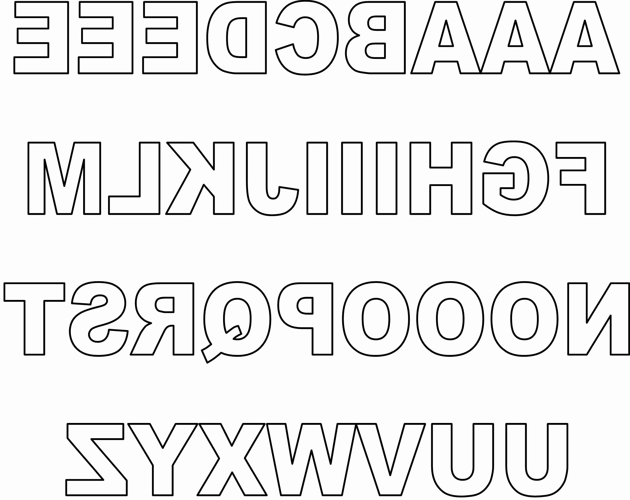 Alphabet Cut Out Letters Elegant Scrapbooking Reversed Block Upper Case Letters for Titles
