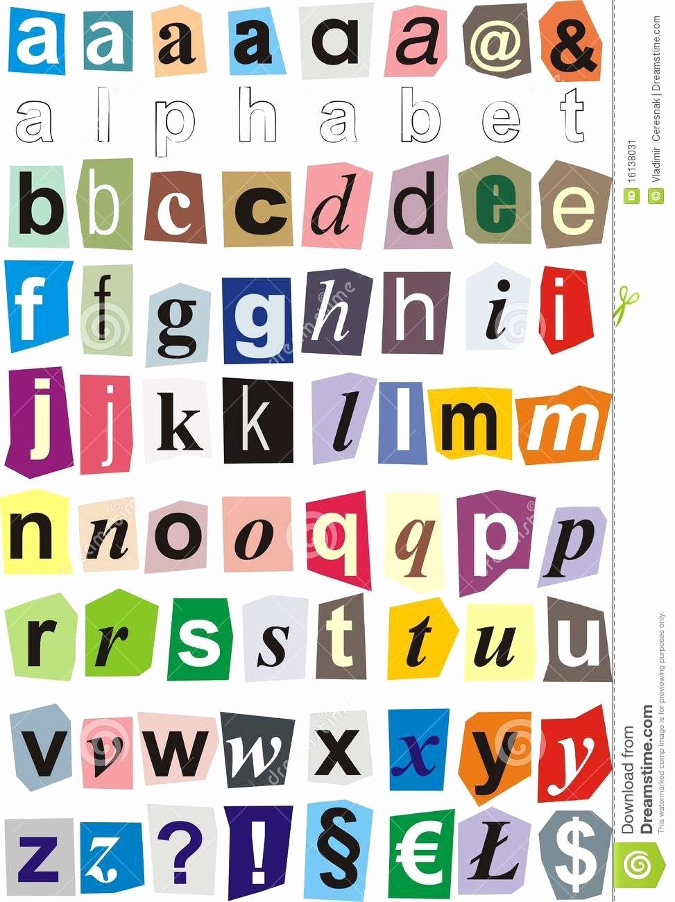 Alphabet Cut Out Letters Fresh Cut Out Letters Classroom
