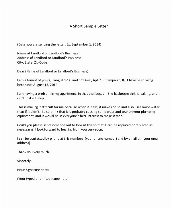 Apartment Noise Complaint Letter Luxury 36 Plaint Letter Samples