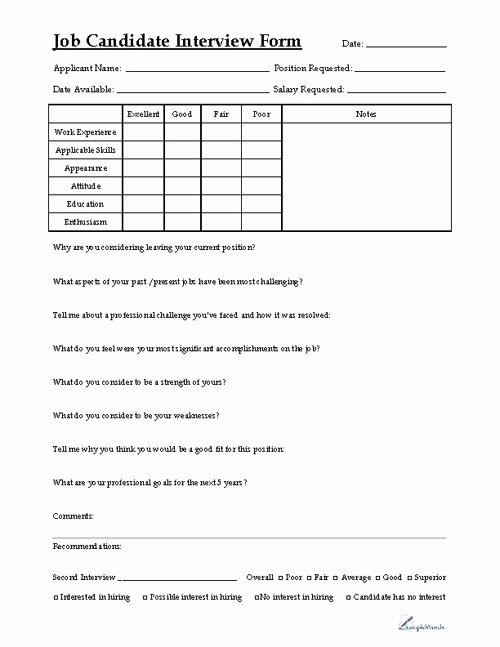 Application for Nanny Position Lovely Best S Of Interview Sheet Questions Nanny Interview
