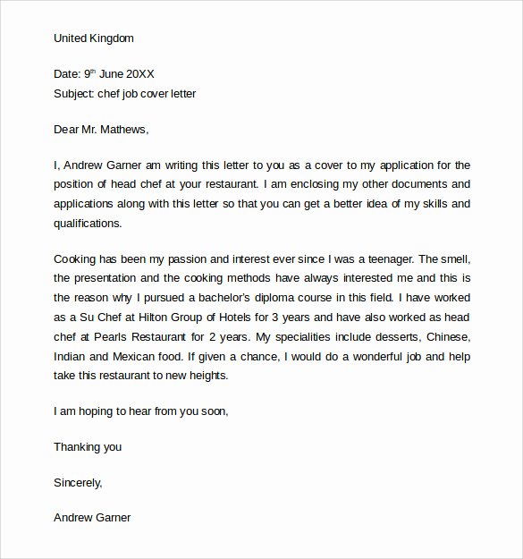 Apply for Job Letter Awesome Sample Job Application Cover Letter 10 Free Documents In