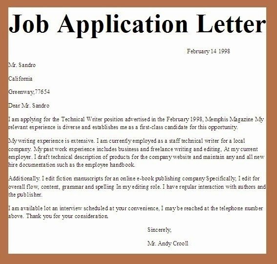 Applying for Job Letter Beautiful Applications Letter Application