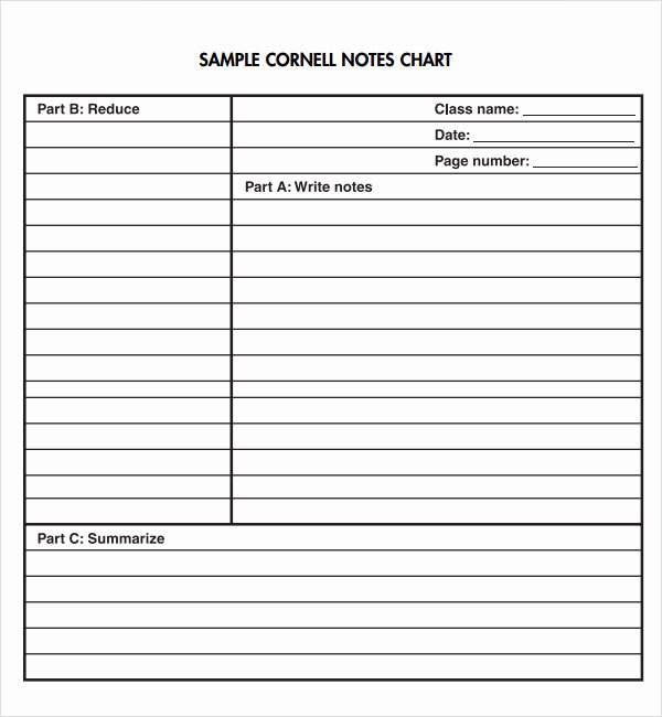 Avid Cornell Note Template Lovely Cornell Note Taking Method Custom Pdf Generator Point
