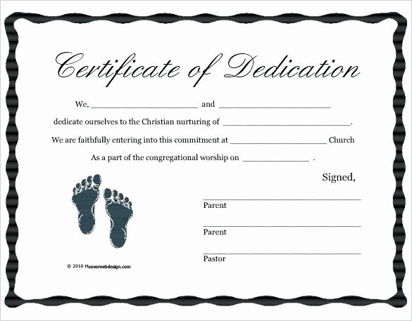 Baby Blessing Certificate Template New Baptism Certificate Template Word – Interestor