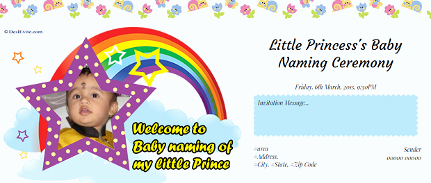Baby Naming Ceremony Invitation Elegant Free Baby Girl Naming Ceremony Invitation Card &amp; Line