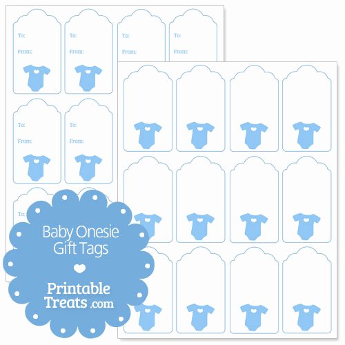 Baby Shower Gift Tag Template Fresh Printable Baby Shower Gift Tags — Printable Treats