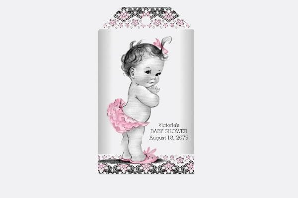 Baby Shower Gift Tag Template New 9 Baby Shower Gift Tags Psd Vector Eps