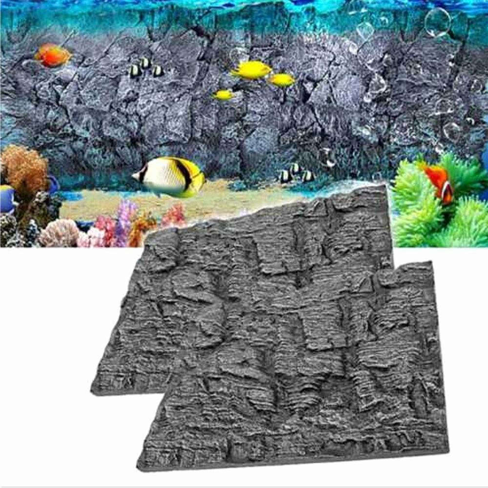Background for Fish Tank Best Of 1 4pcs 3d Foam Rock Reptile Aquarium Fish Tank Background