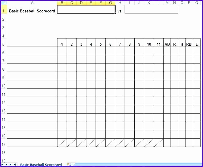 Baseball Lineup Excel Template Fresh Baseball Lineup Excel Template Batting Sheet – Template