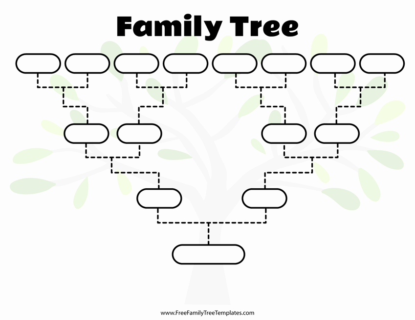 Basic Family Tree Template Beautiful Free Family Tree Templates for A Projects