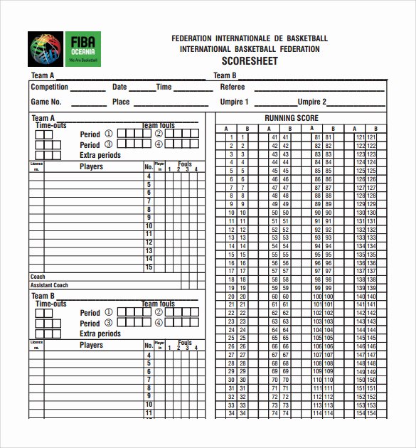 Basketball Score Sheet Template Fresh Index Of Cdn 5 2003 928