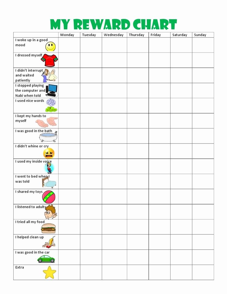 Behavior Charts for Home New Kids Behavior Chart This Behavior Chart Changed Our Family