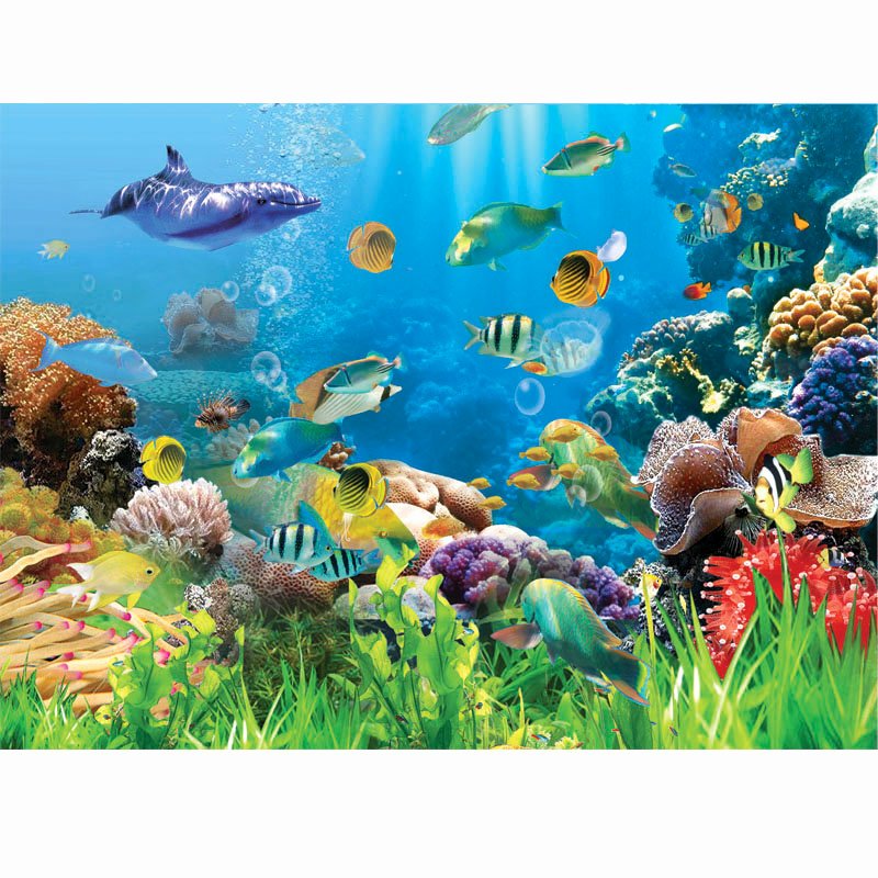 Best Fish Tank Background Luxury [usd 21 07] Custom Aquarium Background Paper Fish Paste