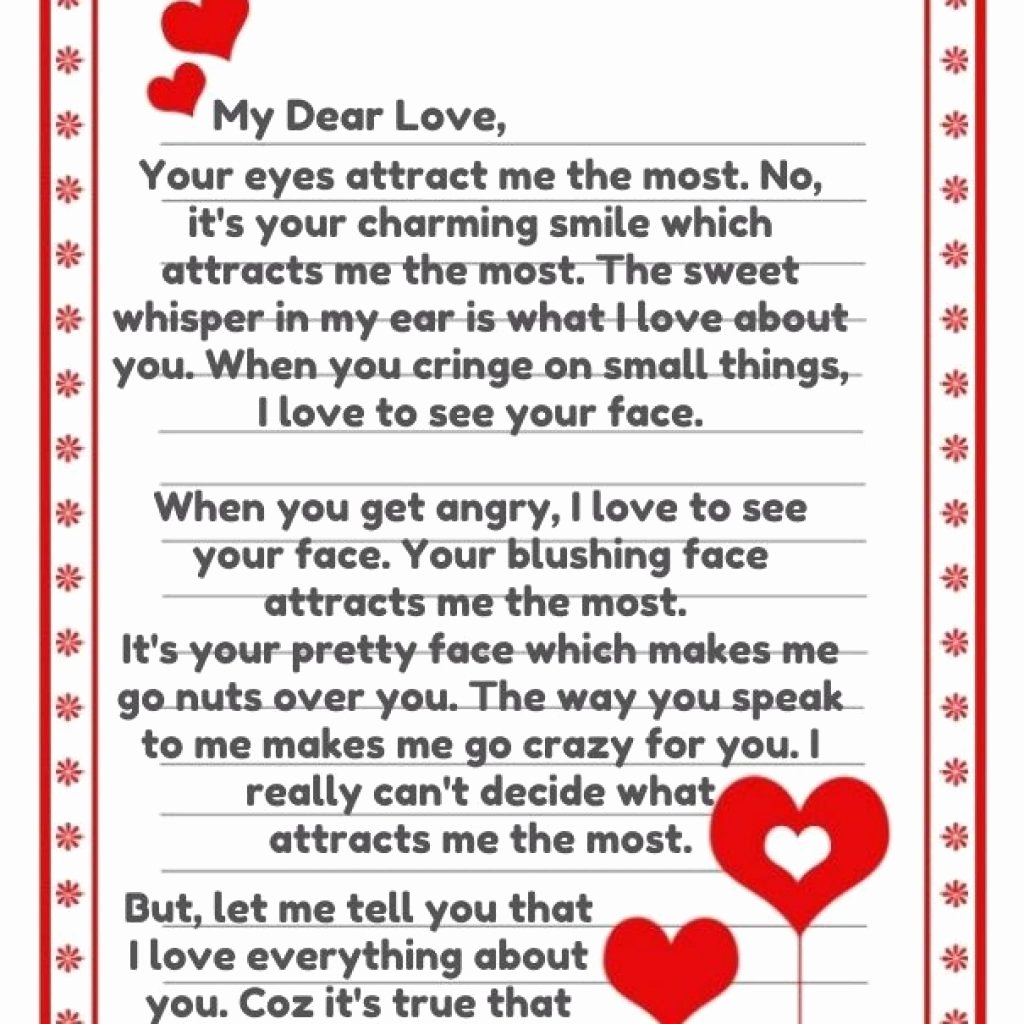 Best Love Letters for Him Elegant 5 6 Sweetest Letters