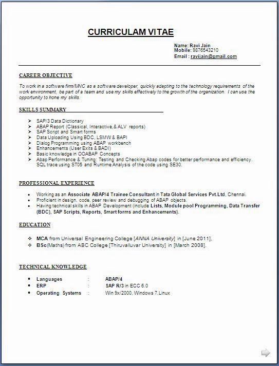 Best Resume format Beautiful Download Resume format &amp; Write the Best Resume
