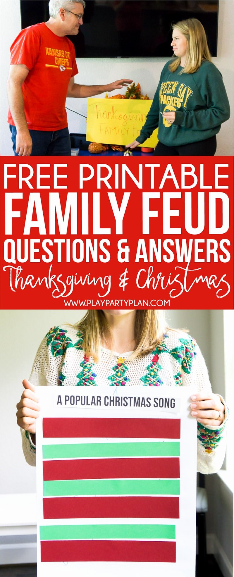 Bible Family Feud Questions Elegant Free Holiday Family Feud Game Thanksgiving &amp; Christmas