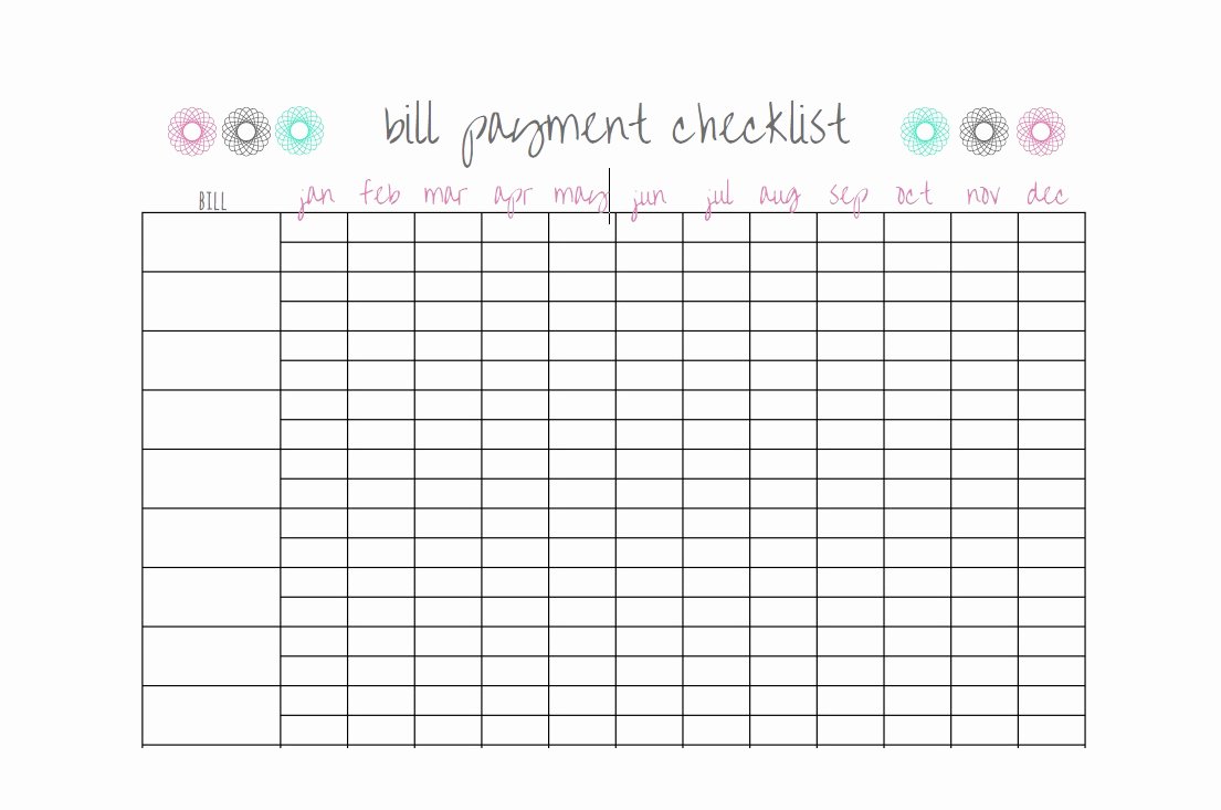 Bill Pay Spreadsheet Template Best Of Monthly Bill Pay Spreadsheet Free Template Excel Payment