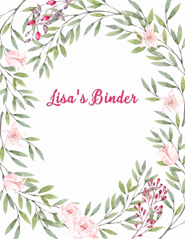 Binder Cover Templates Word Luxury Free Binder Cover Templates Clip Art