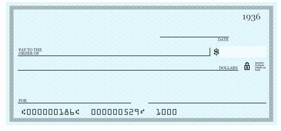 Blank Check Template Word Beautiful 7 Blank Check Templates Word Excel Samples