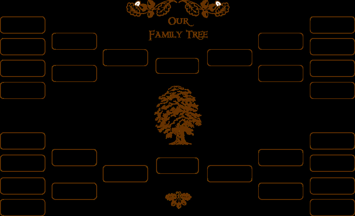 Blank Family Tree Template Unique Blank Family Tree Template