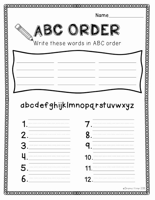 Blank Spelling Practice Worksheets Best Of Spelling Activities A Freebie Abc order Sheet
