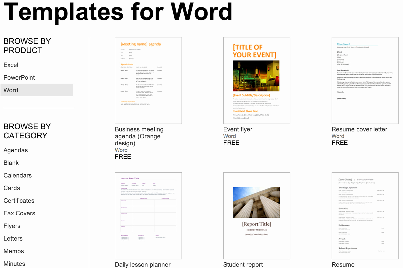 word document free download