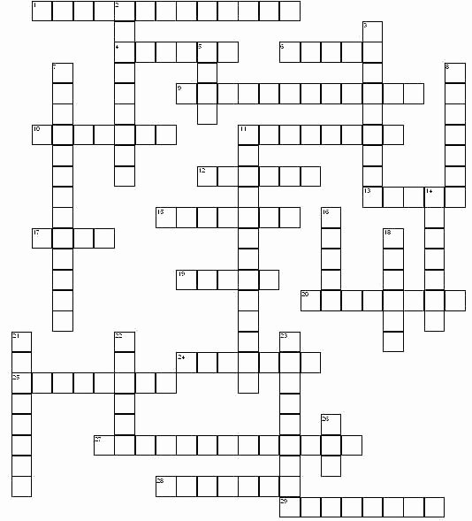 Blank Word Search Printable Luxury Blank Crossword Puzzle Template – Gotostudyfo