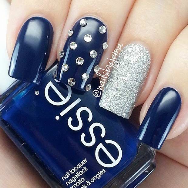 Blue Nail Polish Designs Luxury 55 Super Easy Nail Designs Page 3 Of 6