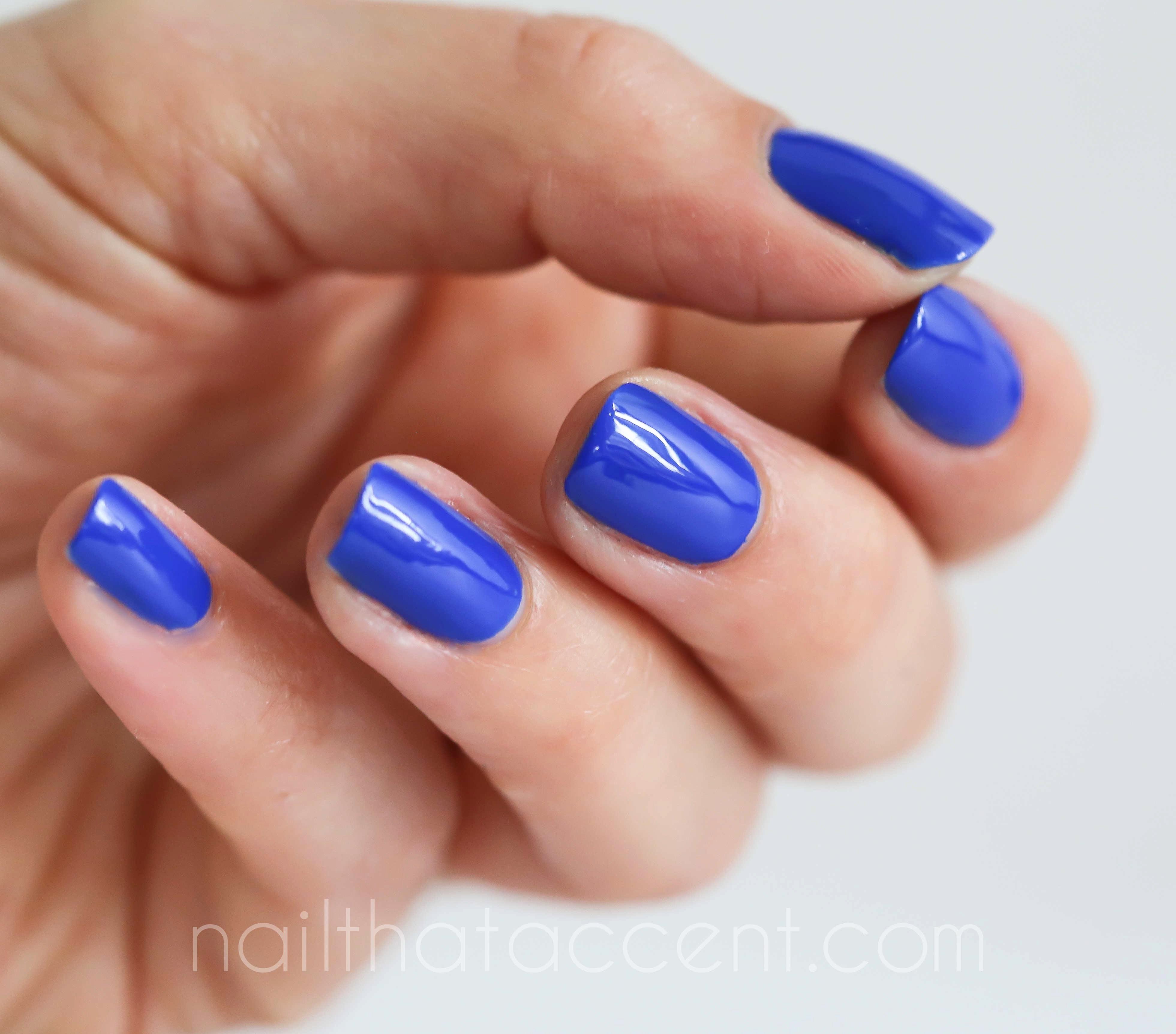 Blue Nail Polish Designs Luxury Beauty Buffs Royal Blue Geometric Nail Art Nail that Accent