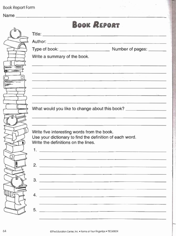 Book Review Template Middle School Awesome Image Result for 6th Grade Book Report format