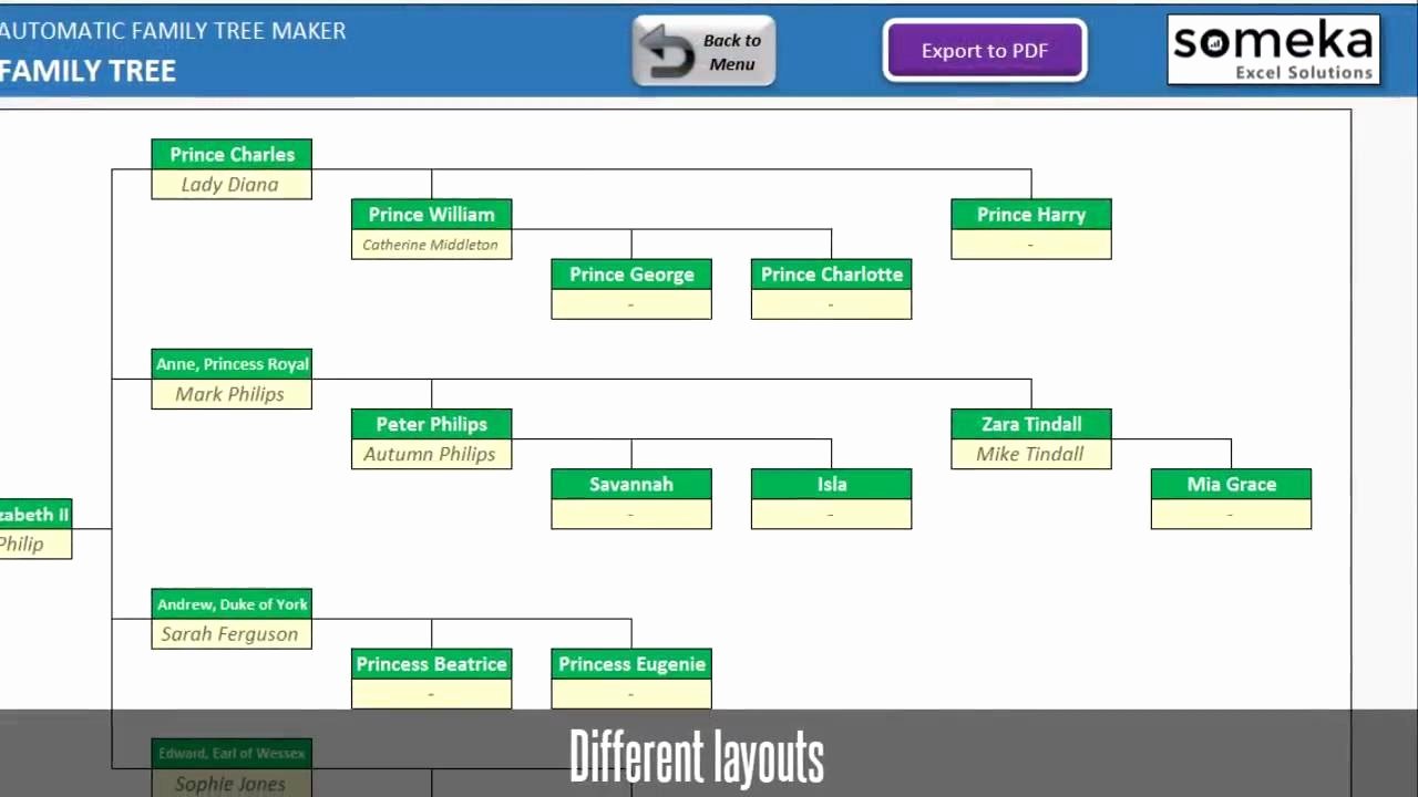 Building A Family Tree Template New Automatic Family Tree Maker Excel Template