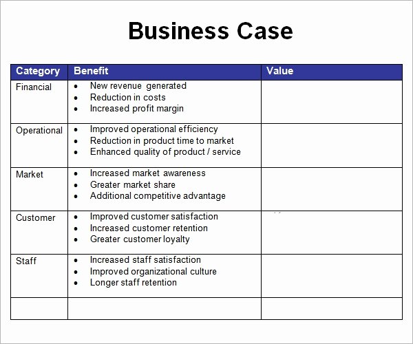 30 Business Case Study Examples Example Document Template