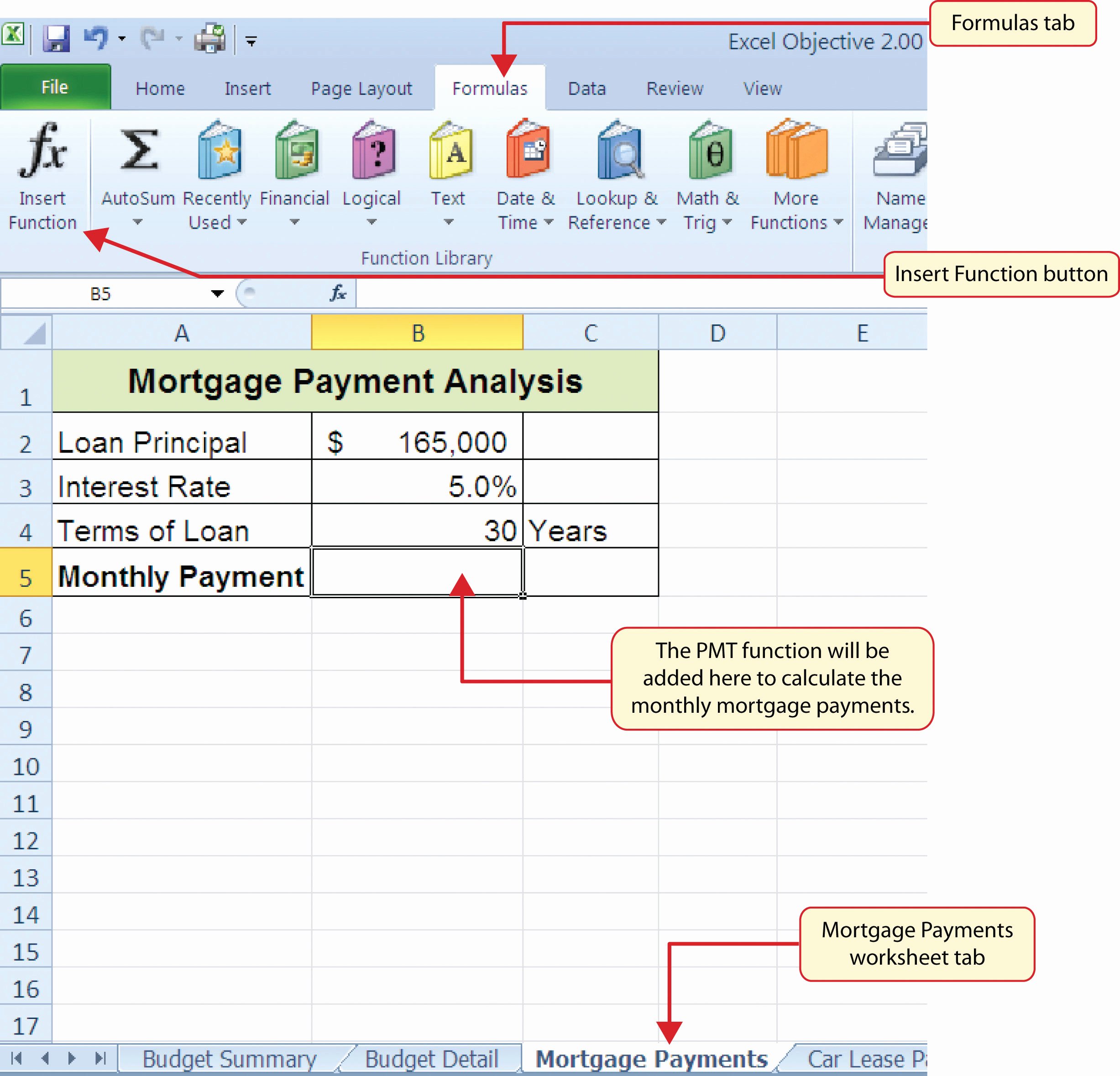 Car Loan formula Excel Fresh Auto Loan Payment formula Excel