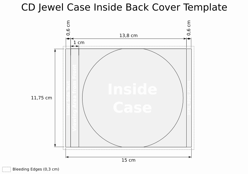 Cd Jewel Case Template Word Luxury Cd Template Jewel Case Inside Back Cover