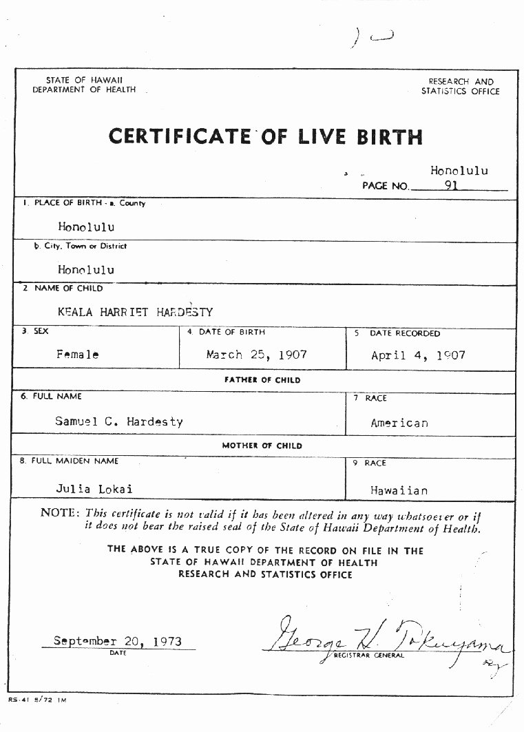 Certificate Of Live Birth Template Awesome why Obama Does Not Have A Birth Certificate Page 5