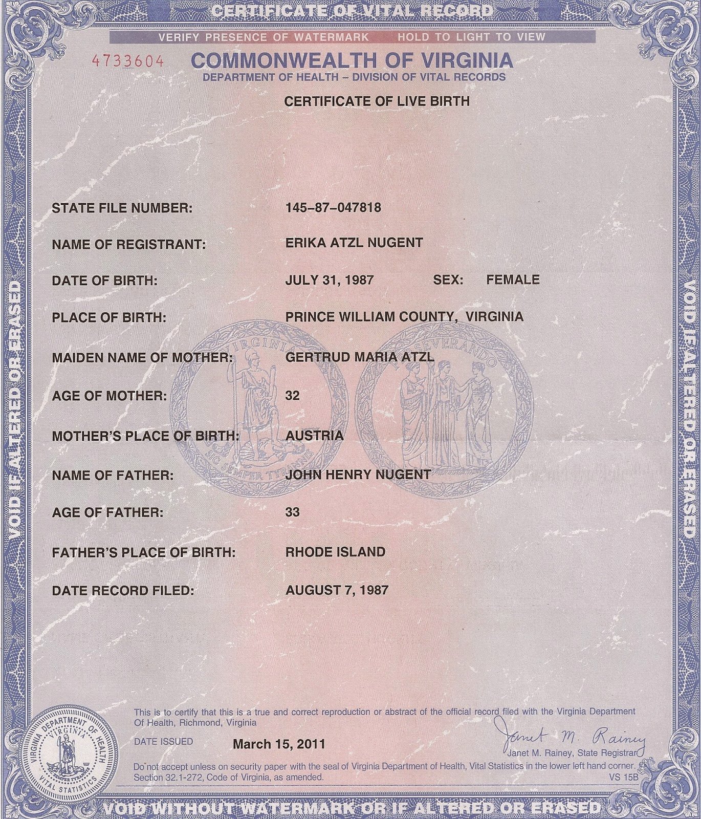Certificate Of Live Birth Template Unique Get Vital Record Birth Certificate