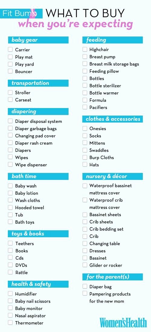 Checklist for New Baby Lovely Your Baby Registry Checklist